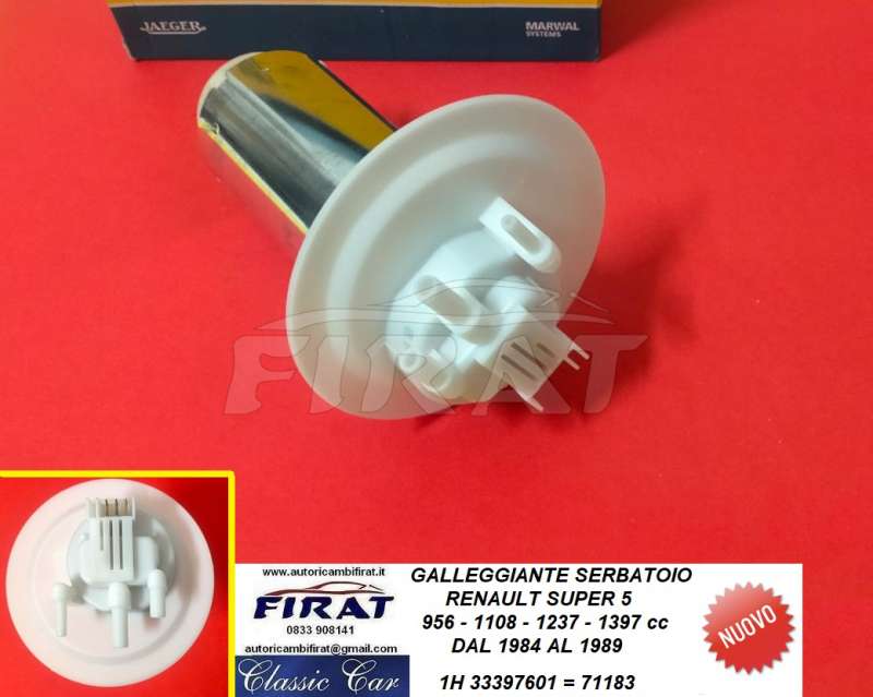 GALLEGGIANTE SEBATOIO RENAULT SUPER 5 (33397601)